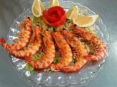 Langostinos –тигровые креветки.