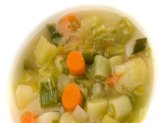 Porrusalda – похлебка из картофеля , лука порея и морковки.