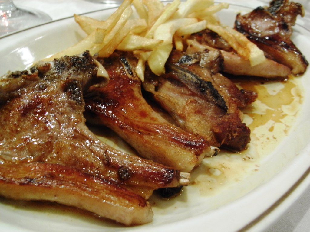 Chuletillas de cordero – бараньи ребрышки